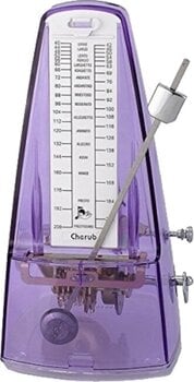 Mechanisches Metronom Cherub WSM-330-PPT Mechanisches Metronom Transparent Purple - 1