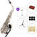 Latone LAS 600 Silver Elegance SET Alto saxofon