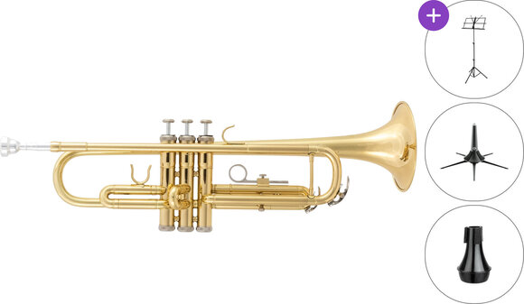 Bb Тромпет Latone LTR 500 Classic Gold SET Bb Тромпет - 1