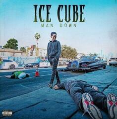 LP ploča Ice Cube - Man Down (Limited Edition) (Deluxe Edition) (Blue w/ White Marble Coloured) (2 LP)