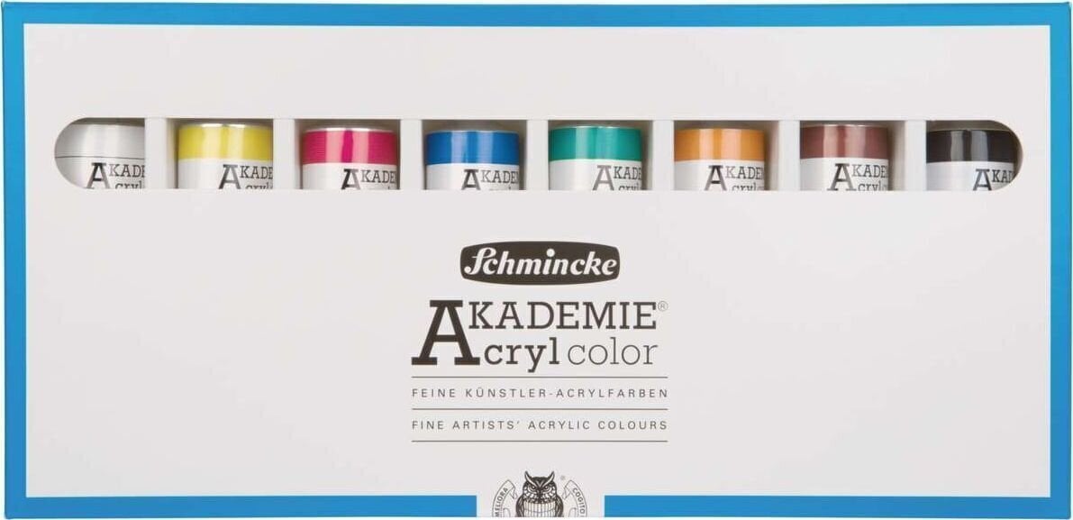 Schmincke Akademie Set Sada akrylových barev 8 x 60 ml