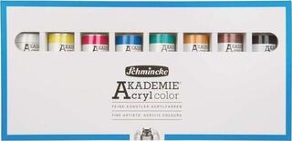 Acrylfarbe Schmincke Akademie Set Set Acrylfarben 8 x 60 ml