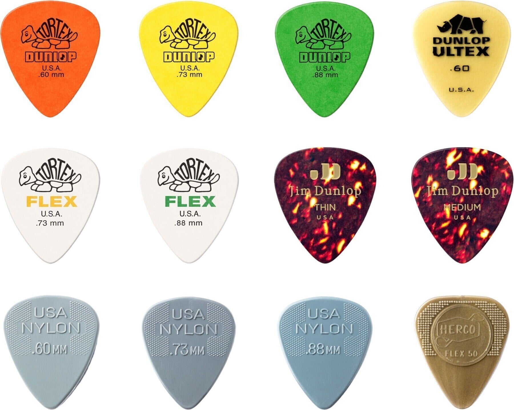 Medikas Dunlop PVP112 Acoustic Variety Pack Medikas