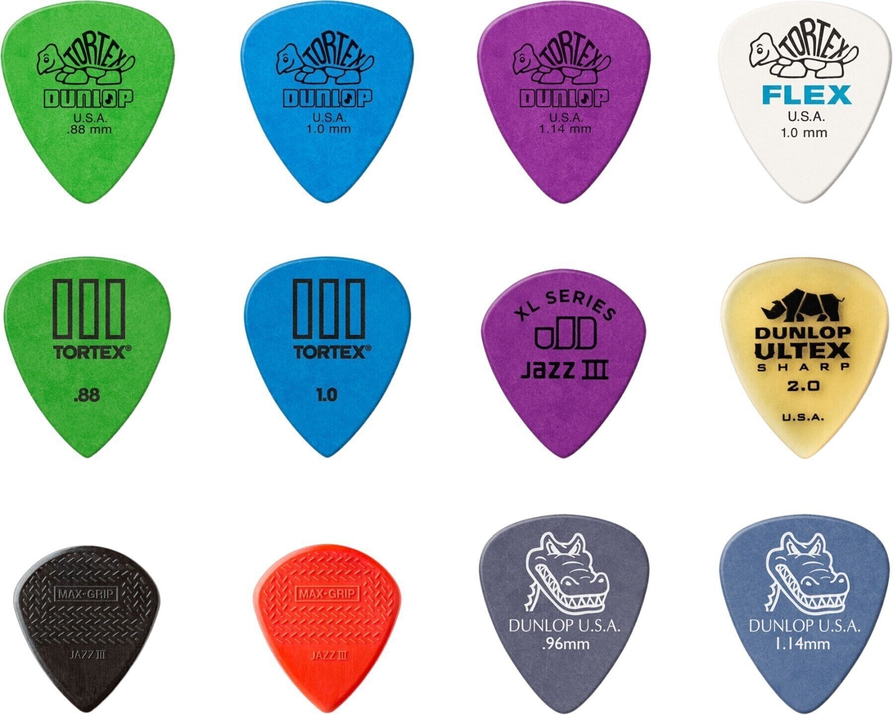 Palheta Dunlop PVP113 Electric Variety Pack Palheta