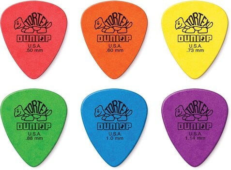 Palheta Dunlop PVP418 Tortex Standard Variety Pack Palheta - 1