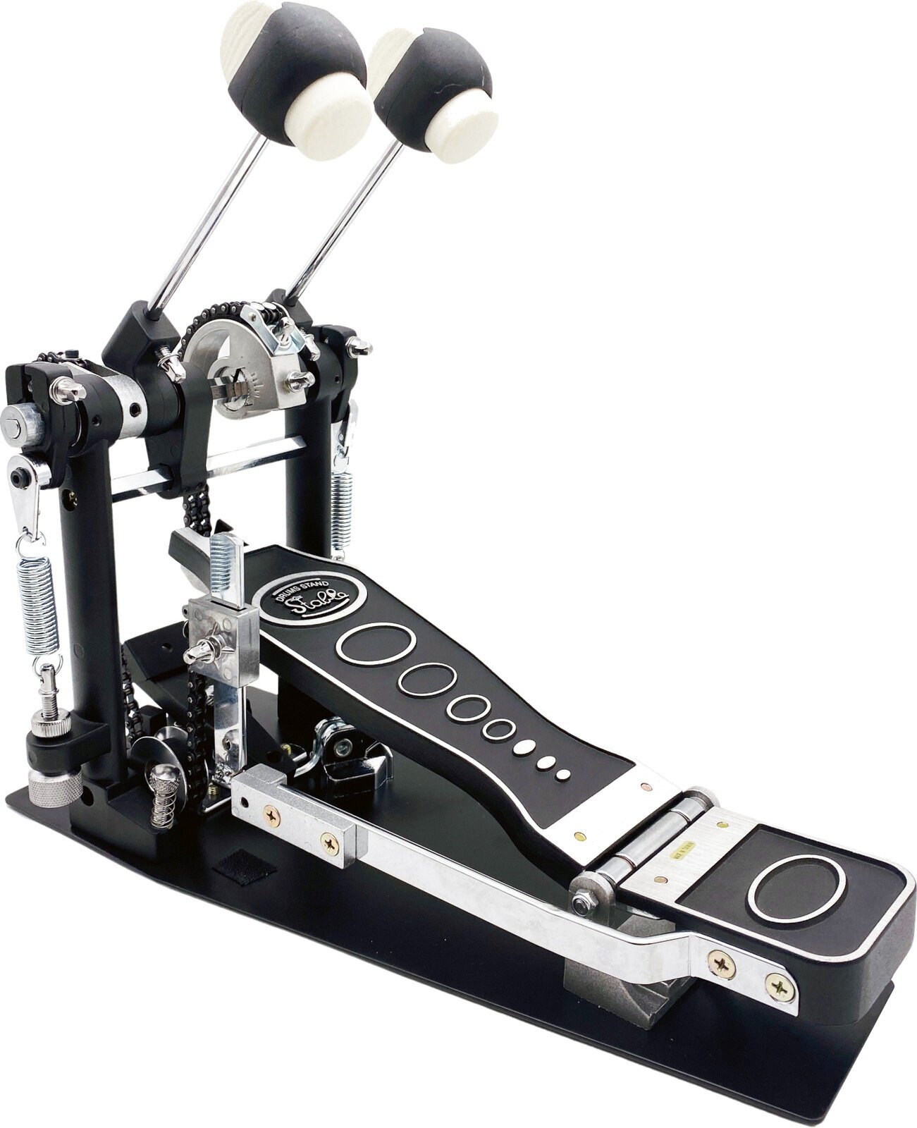 Podwójna stopa do bębna basowego Stable PD-333 Podwójna stopa do bębna basowego (Tylko rozpakowane)