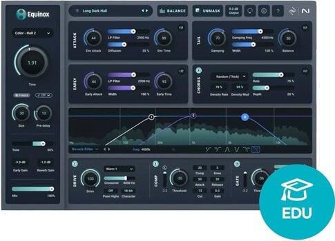 FX protsessori tarkvara pistikprogramm iZotope Equinox EDU (Digitaalne toode) - 1