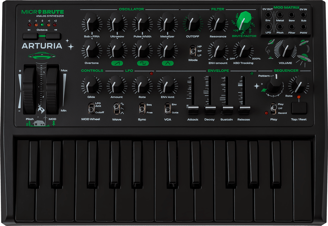 Synthesizer Arturia MicroBrute UFO Synthesizer