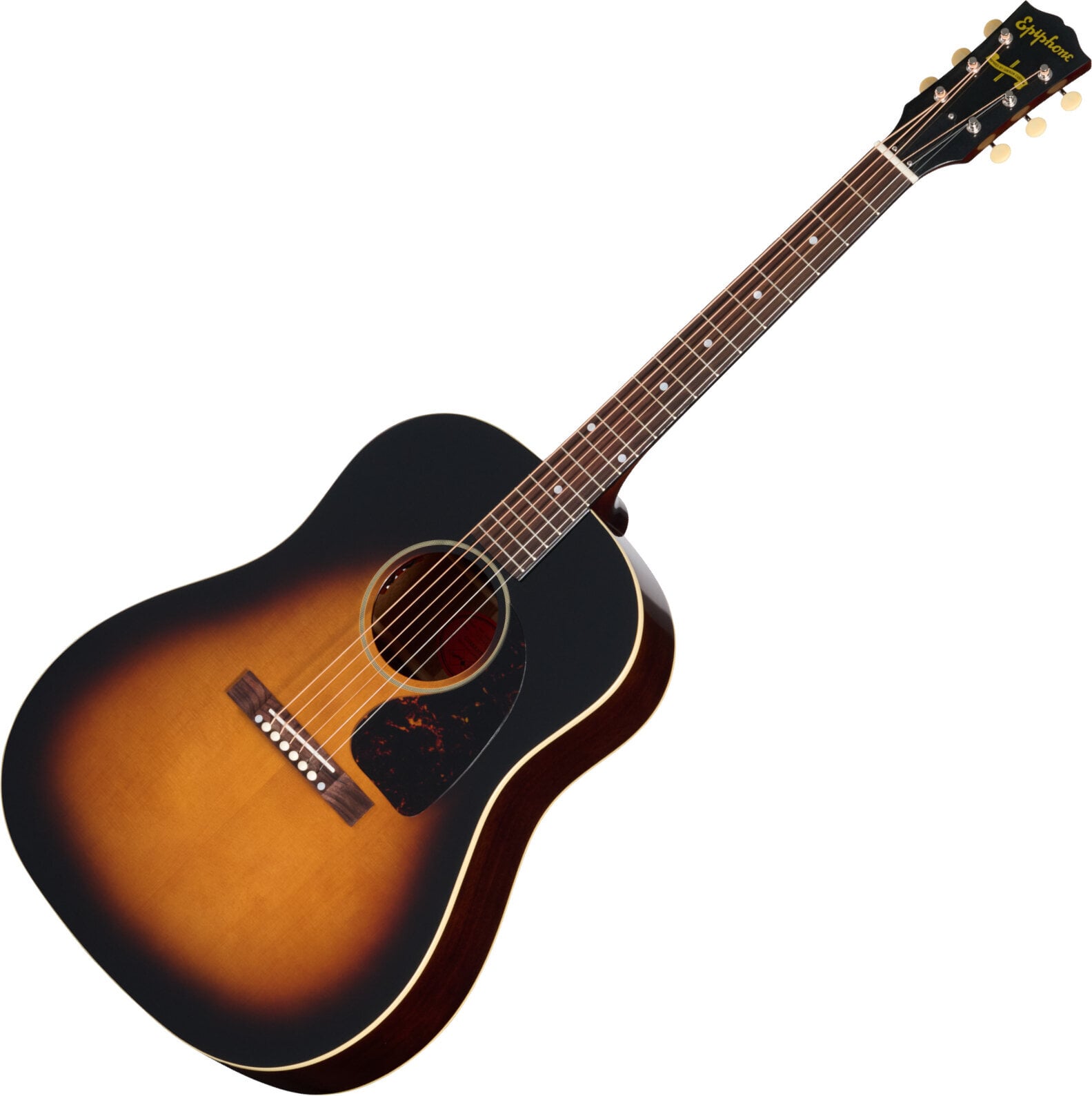 elektroakustisk guitar Epiphone 1942 Banner J-45 Reissue Vintage Sunburst elektroakustisk guitar