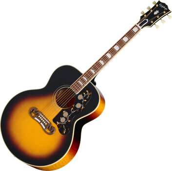 Elektroakustická kytara Jumbo Epiphone 1957 SJ-200 Reissue Vintage Sunburst Elektroakustická kytara Jumbo - 1