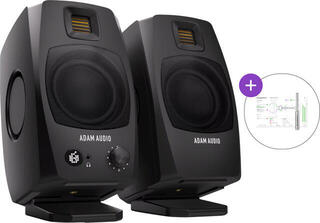 Активен студиен монитор ADAM Audio D3V Sonarworks Black SET Активен студиен монитор 2 бр.