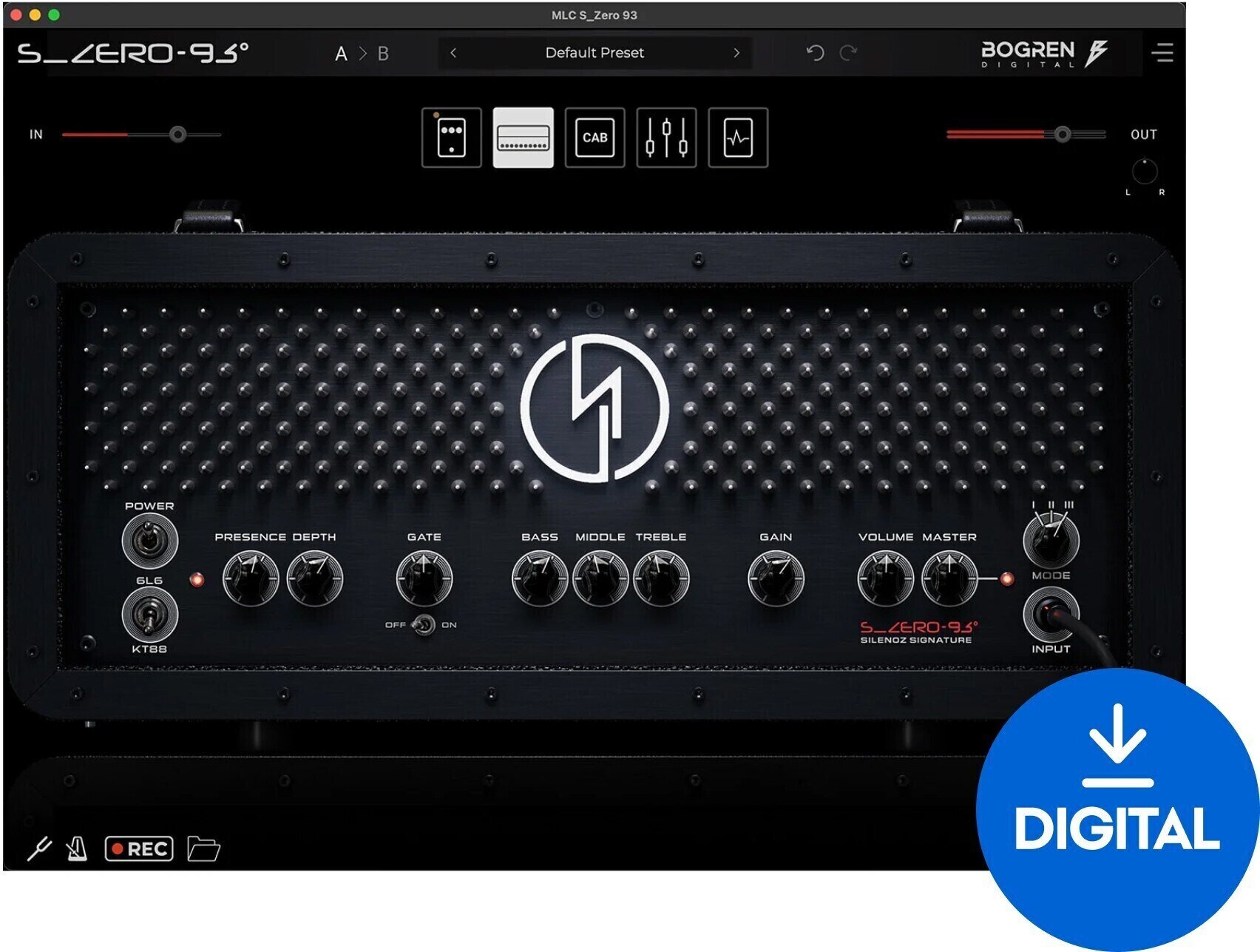 Oprogramowanie studyjne Plug-In efekt Bogren Digital MLC S_Zero 93 (Produkt cyfrowy)