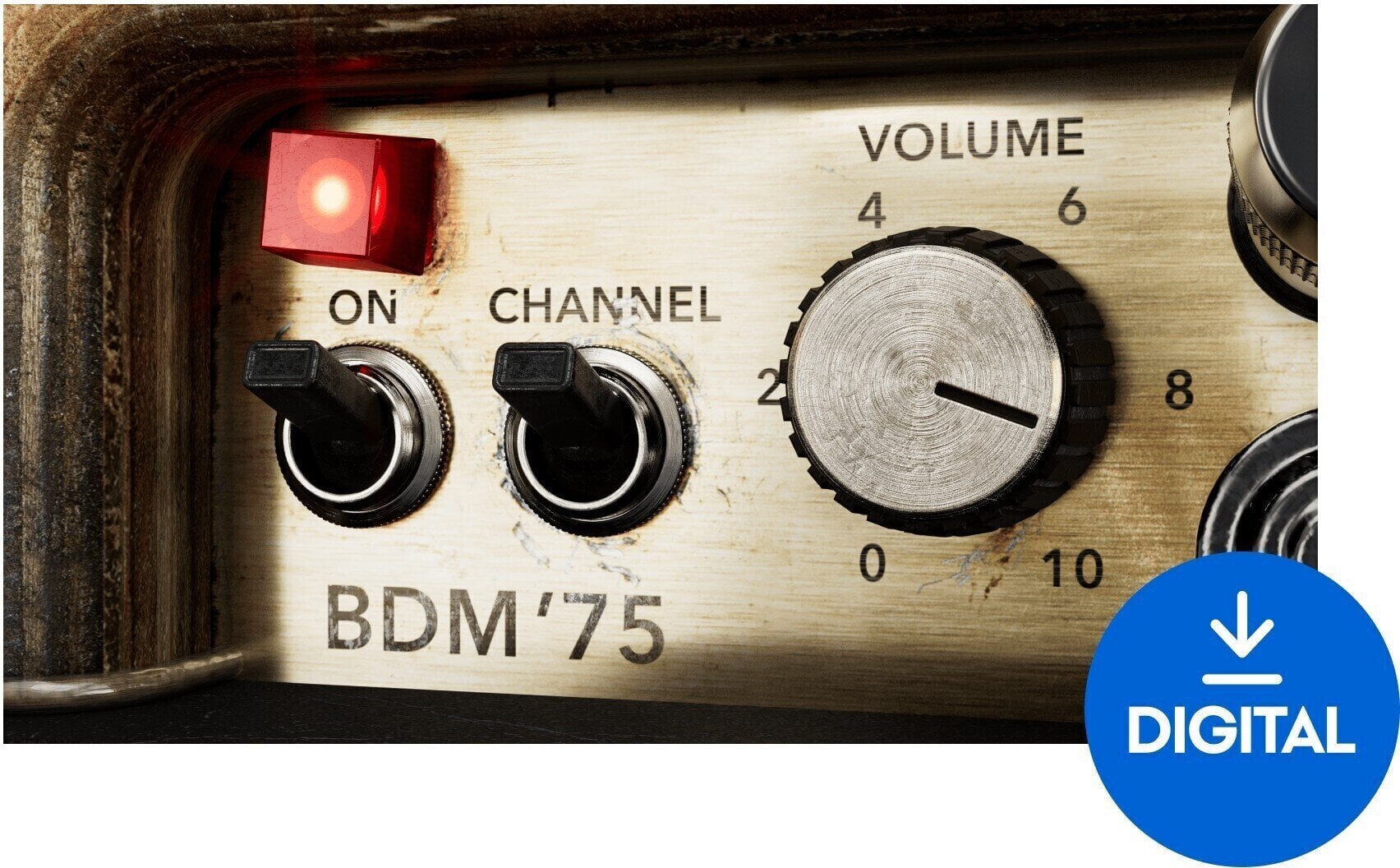 Programinės įrangos papildinio efektų procesorius Bogren Digital Ampknob BDM '75