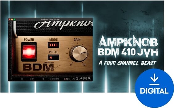 Software de studio Plug-In Efect Bogren Digital Ampknob BDM 410 JVH (Produs digital) - 1
