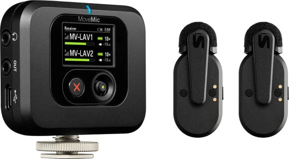 Sistema inalámbrico Shure MoveMic Two Receiver Kit Sistema inalámbrico - 1