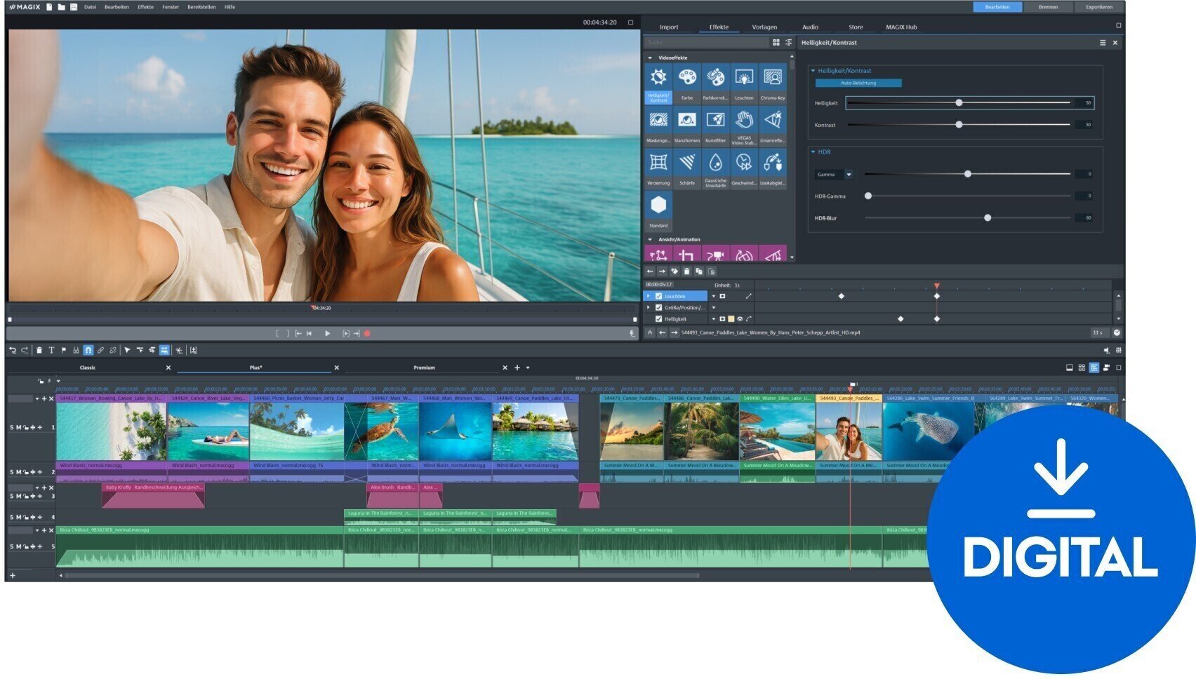 Software MAGIX Video Deluxe Plus (Дигитален продукт)