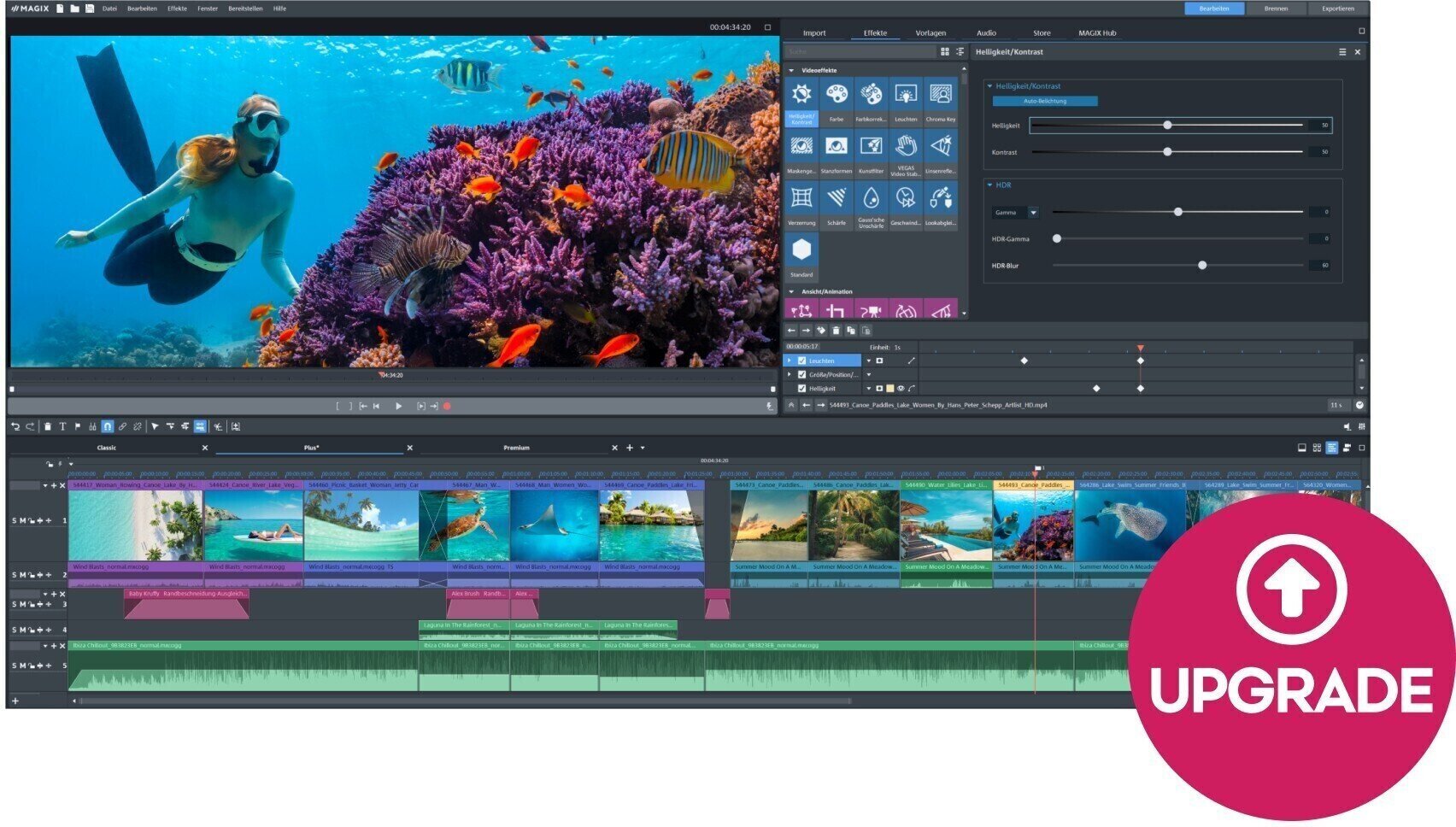 Update / Upgrade / Expansion MAGIX Video Deluxe Premium UPG (Prodotto digitale)