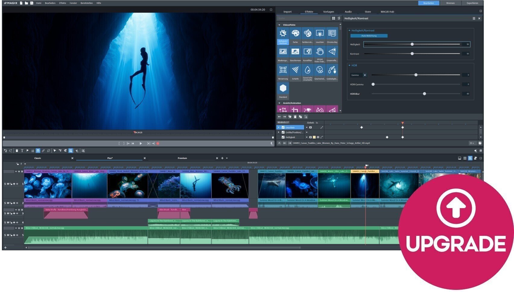 Update / Upgrade / Expansion MAGIX Video Deluxe Ultimate UPG (Produkt cyfrowy)
