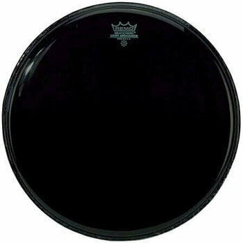 Drum Head Remo ES-0014-00 Ambassador Ebony Black 14" Drum Head - 1