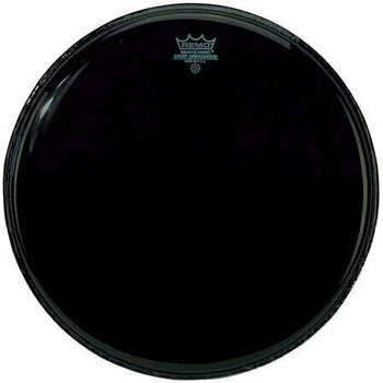 Drum Head Remo ES-0016-00 Ambassador Ebony Black 16" Drum Head - 1