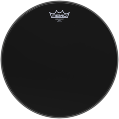 Peaux de frappe Remo ES-0018-00 Ambassador Ebony 18" Peaux de frappe