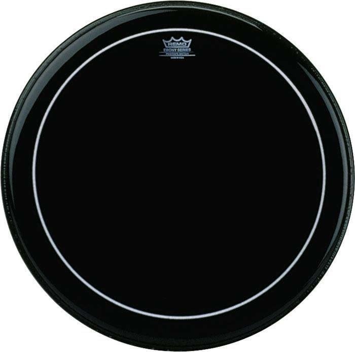 Blána na buben Remo ES-0610-PS Pinstripe Ebony Černá 10" Blána na buben