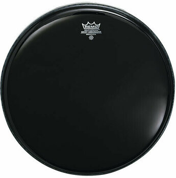 Drum Head Remo ES-1620-PS Pinstripe Ebony Bass Black 20" Drum Head - 1