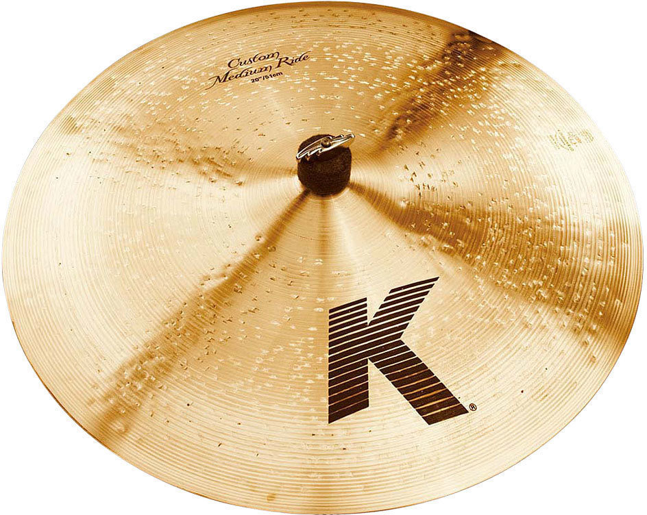 Ride Cymbal Zildjian K0854 K Custom Medium Ride Cymbal 20"