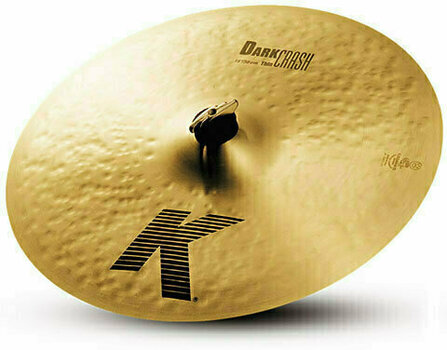 Crash Cymbal Zildjian K0904 K Dark Thin Crash Cymbal 15" - 1