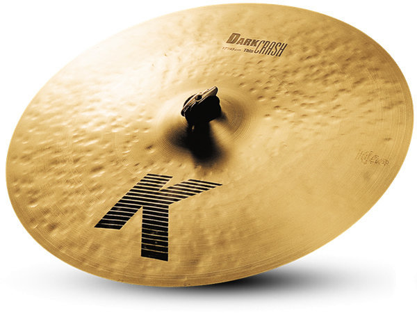 Crash cintányér Zildjian K0904 K Dark Thin Crash cintányér 17"