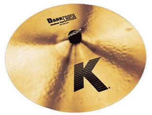 Crash Cymbal Zildjian K0905 K Dark Thin 19" Crash Cymbal