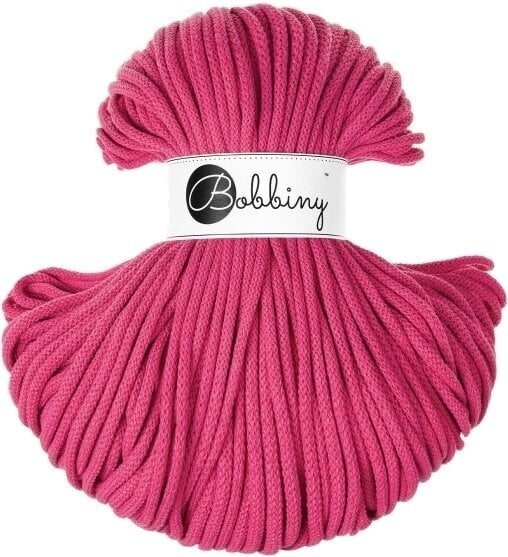 Konac Bobbiny Premium Braided Cord 5 mm 100 m Dopamine Pink Konac