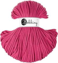Cord Bobbiny Premium Braided Cord 5 mm 100 m Dopamine Pink Cord