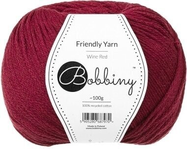 Neulelanka Bobbiny Friendly Yarn Wine Red Neulelanka - 1