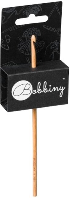 Ξύλινο Βελονάκι Bobbiny S1-103 Ξύλινο Βελονάκι 6 χλστ. 17 cm