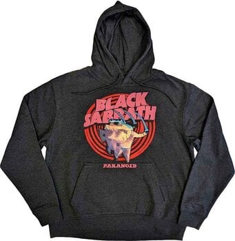 Hoodie Black Sabbath Paranoid Charcoal Grey 2XL Hoodie - 1