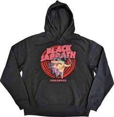 Hoodie Black Sabbath Paranoid Unisex Charcoal Grey