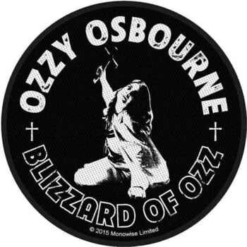Кръпка / значка Ozzy Osbourne Blizzard Of Ozz Кръпка за пришиване - 1
