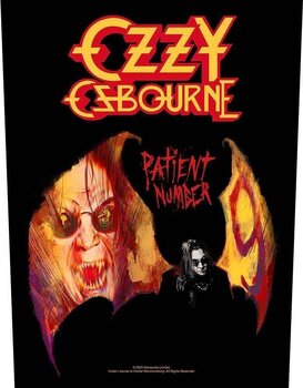 Patch / Badge Ozzy Osbourne Patient No. 9 Sew-On Patch - 1