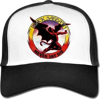 Hattmössa Black Sabbath Never Say Die Black/White UNI - 1