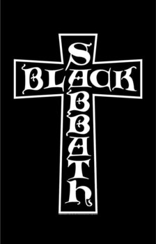 Flaga / plakat Black Sabbath Cross Flaga - 1