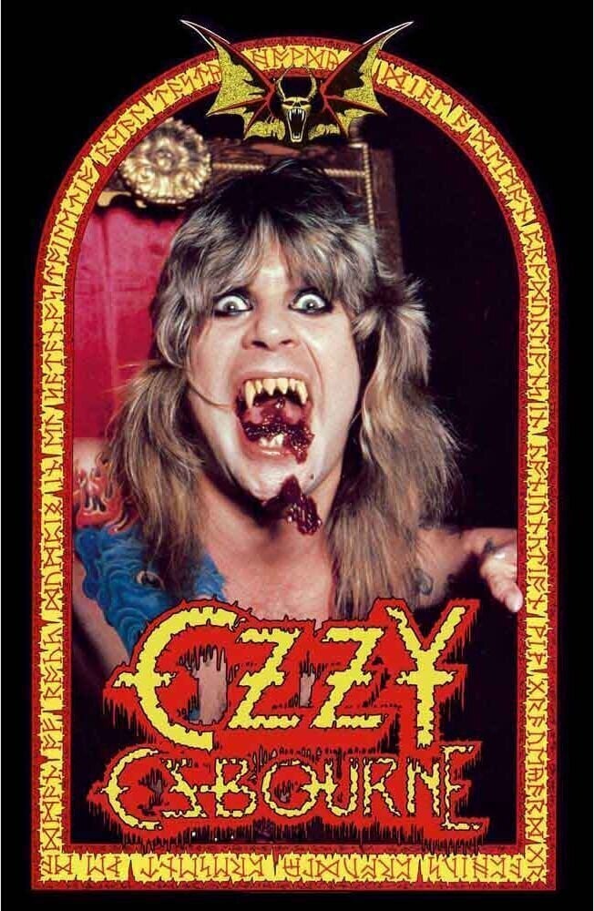Bandera / Cartel Ozzy Osbourne Speak of the Devil Bandera