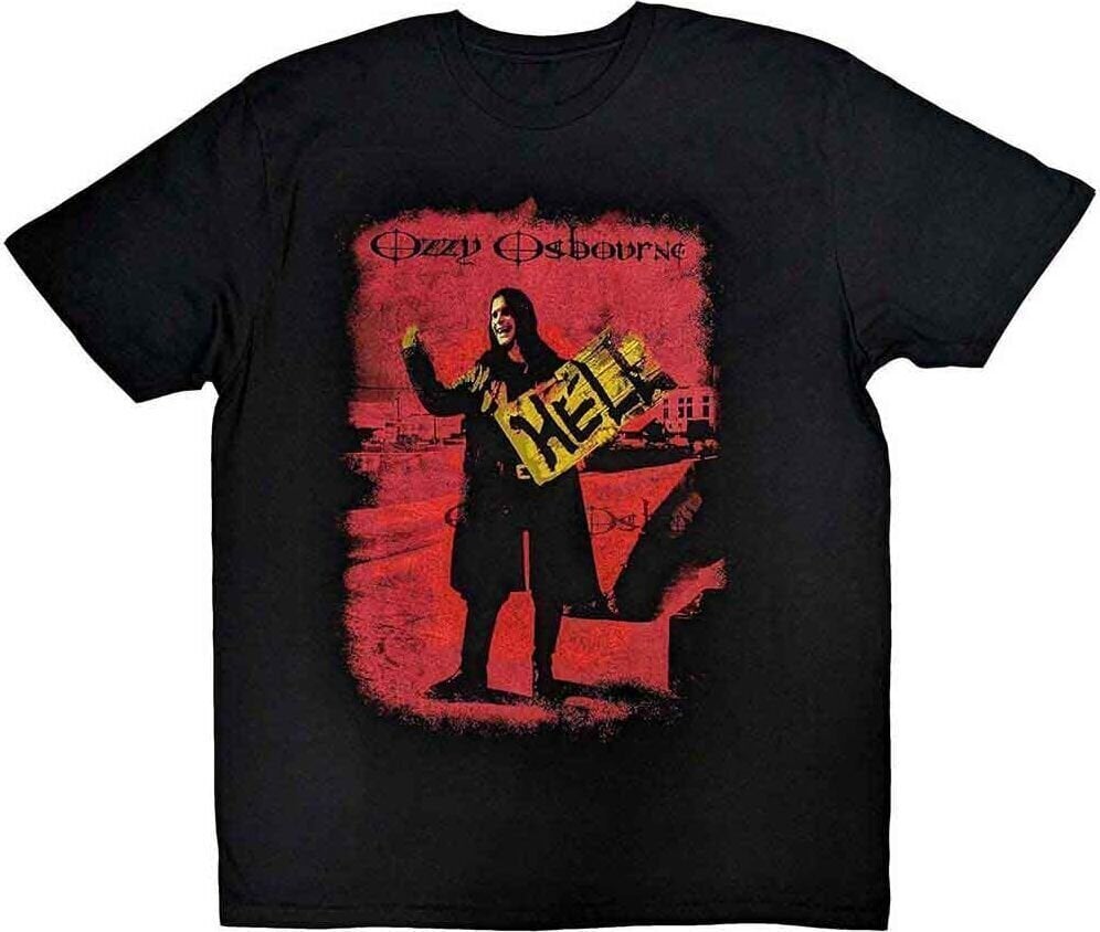 Skjorte Ozzy Osbourne Hell Black S Skjorte