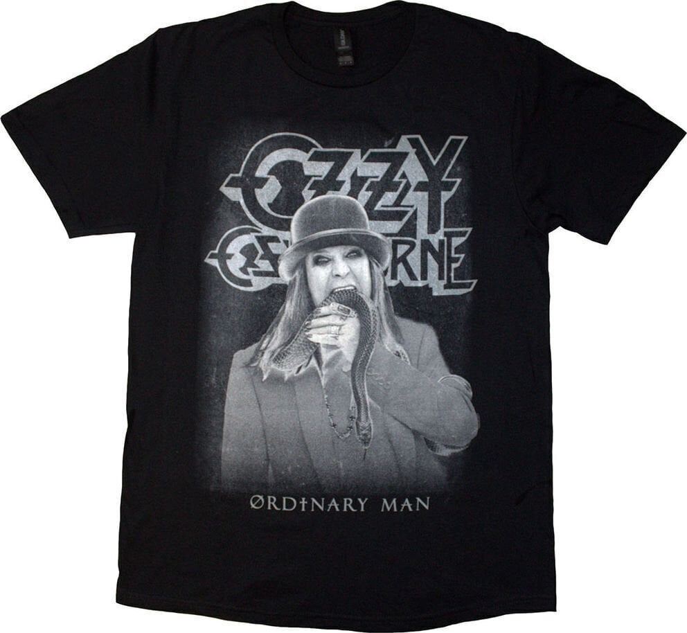 Tricou Ozzy Osbourne Tricou Ordinary Man Snake Rayograph Unisex Black 2XL