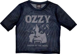 Majica Ozzy Osbourne Speak of the Devil Ladies Crop Top-Majica s kratkimi rokavi/Navy Blue/Kratki