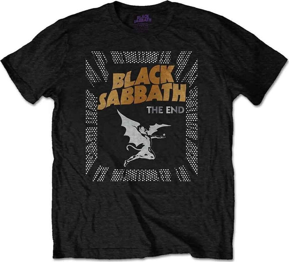 Black Sabbath Tričko The End Demon Unisex Black 2XL