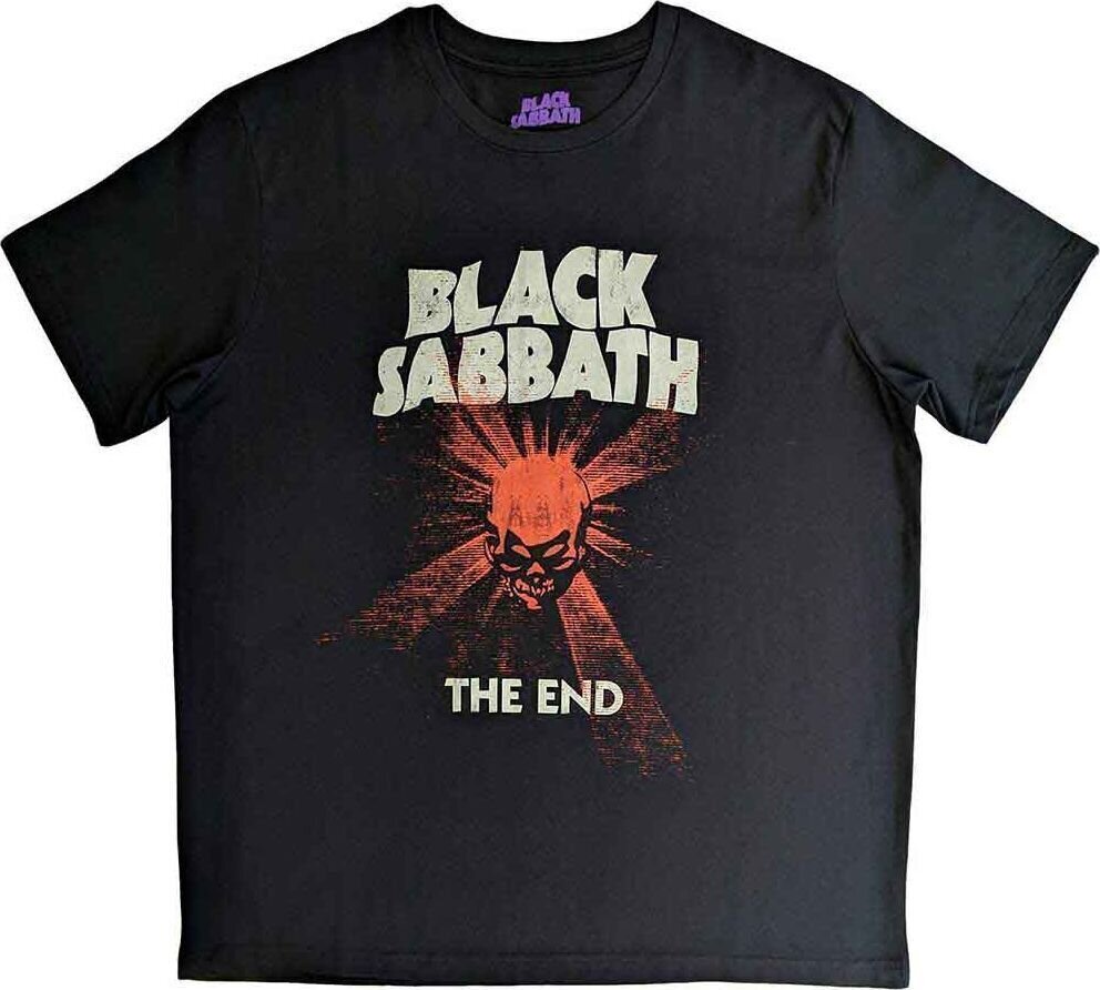 Πουκάμισο Black Sabbath The End Skull Shine Black 2XL Πουκάμισο
