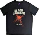 Black Sabbath The End Skull Shine Black L T-shirt
