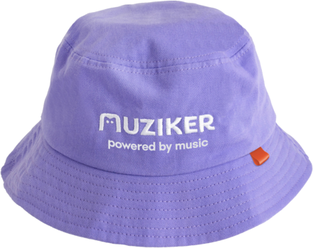 Čepice Muziker Merch Powered by Music Klobouk Purple M - 1
