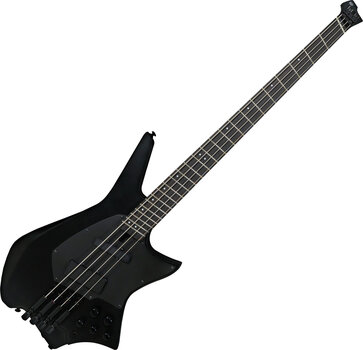 Bass headless HILS Guitars HNB4 NEXT Satin Black Bass headless - 1